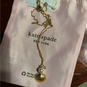 Kate Spade Gold Shell Necklace